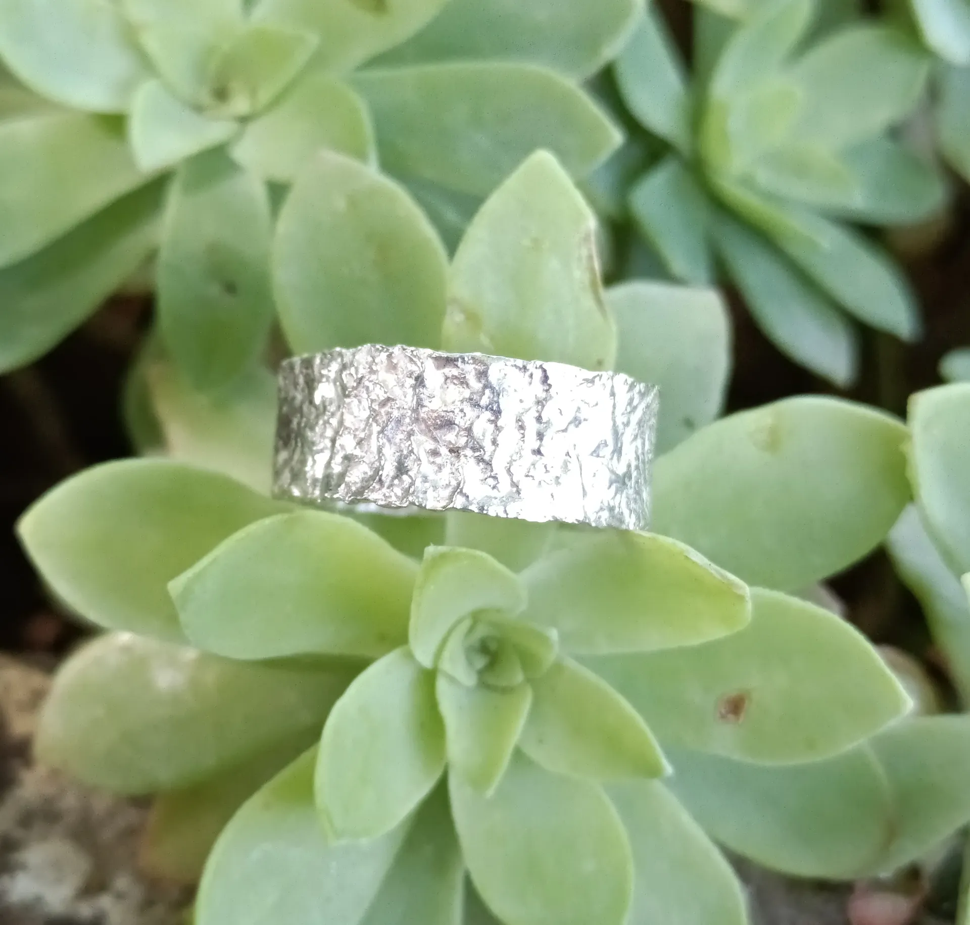 Bague réticulée